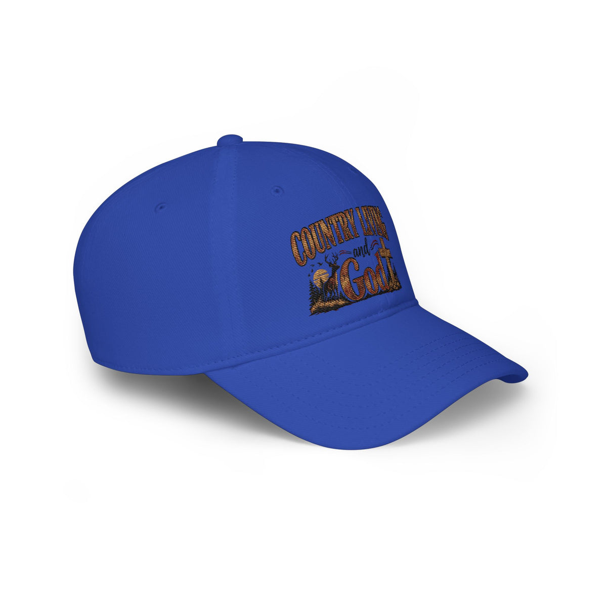 Country Living and God Low Profile Baseball Cap