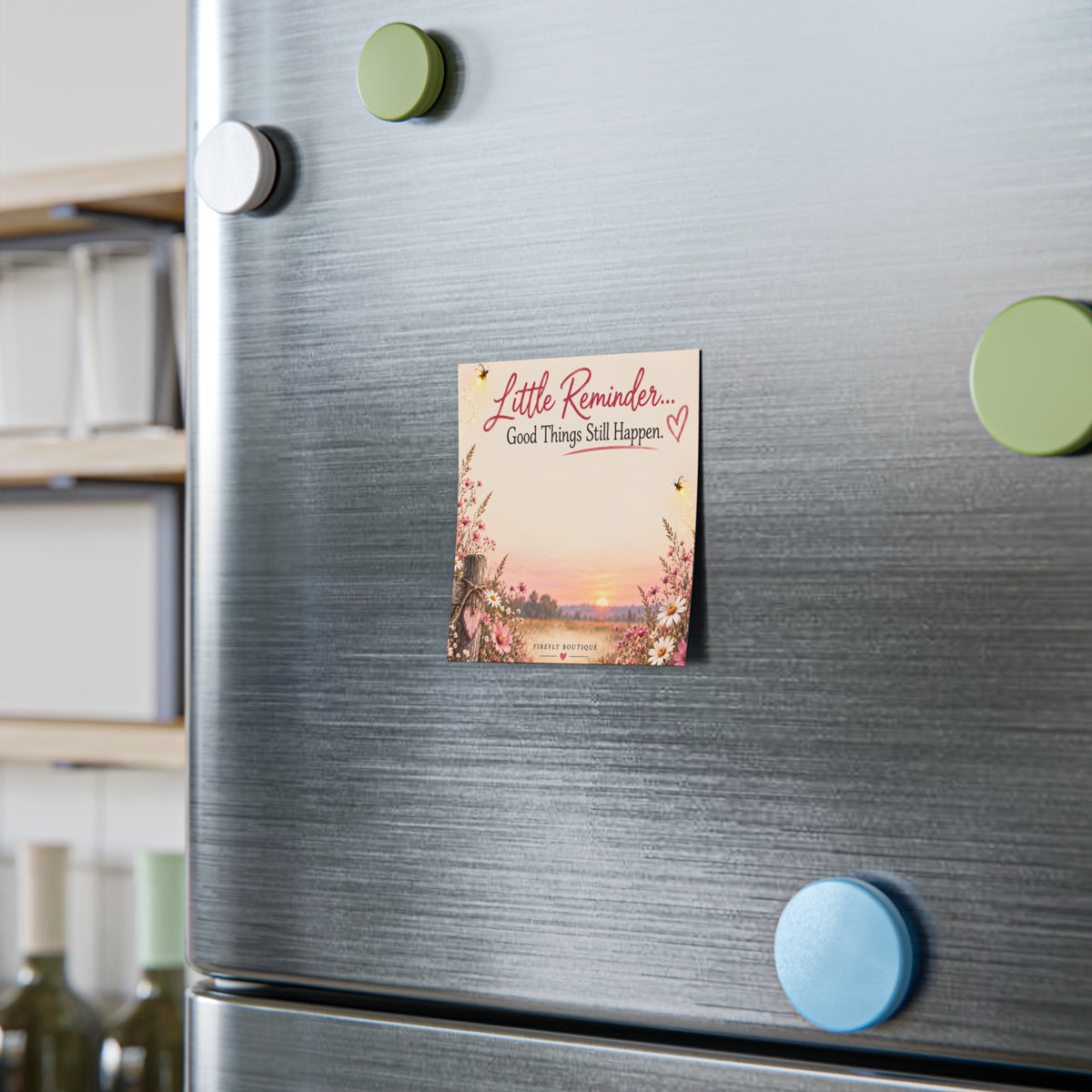 Inspirational Post-it Note Pad - "Little Reminder... Good Things Still Happen"