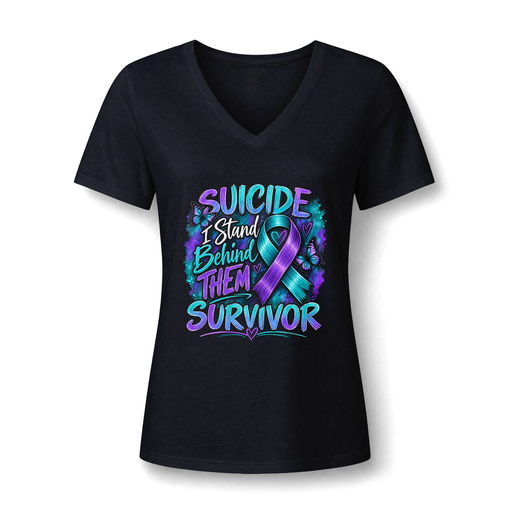 — "Suicide I Stand Behind Them" Awareness Shirt