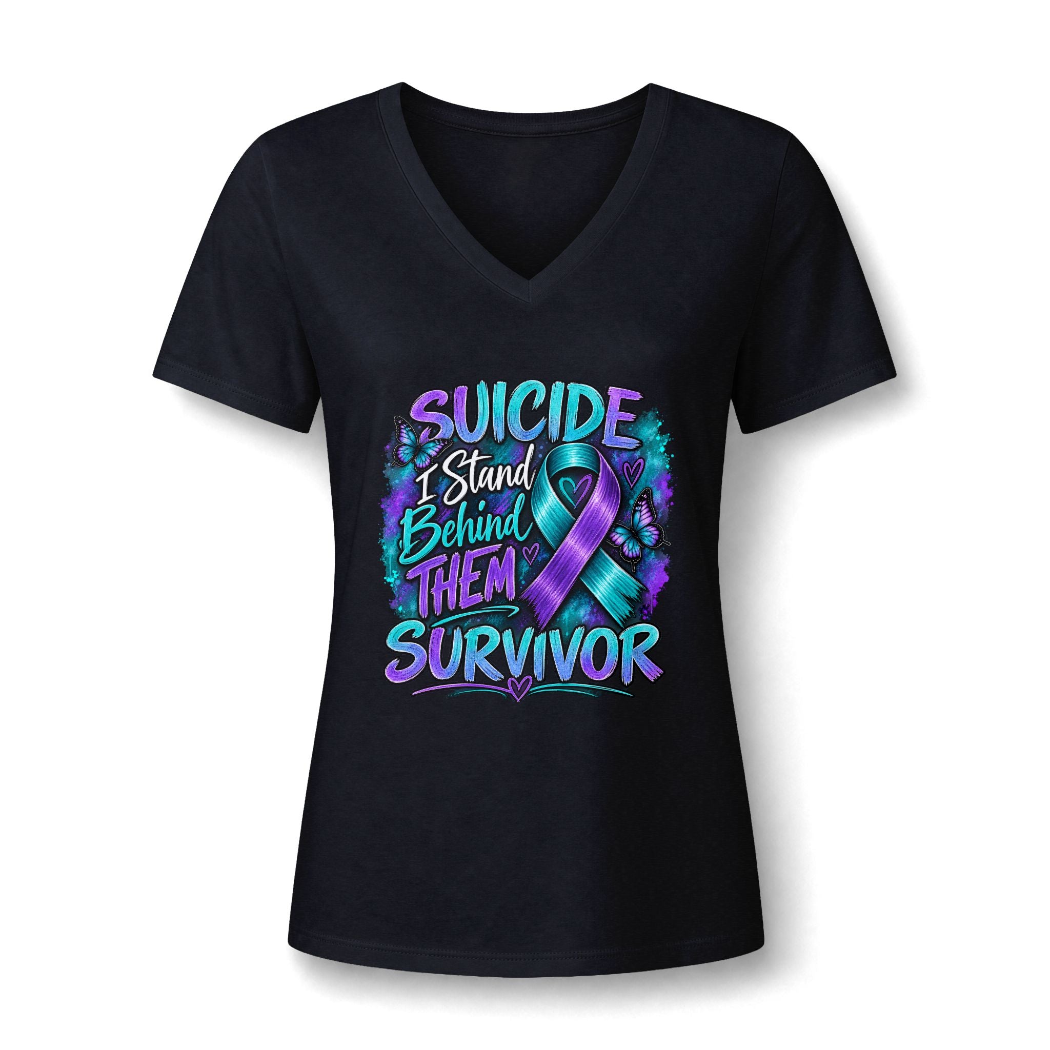 — "Suicide I Stand Behind Them" Awareness Shirt