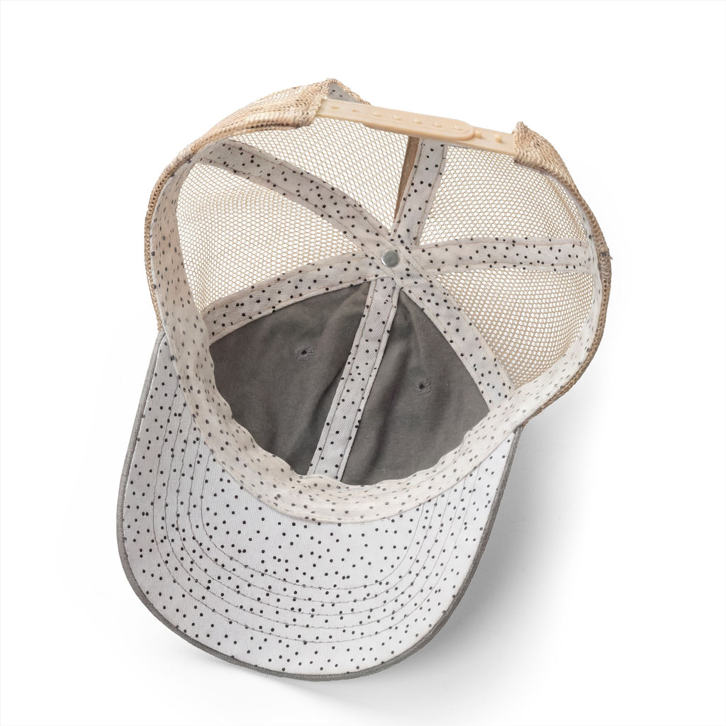 Women's Washed Mesh Country and God cap
