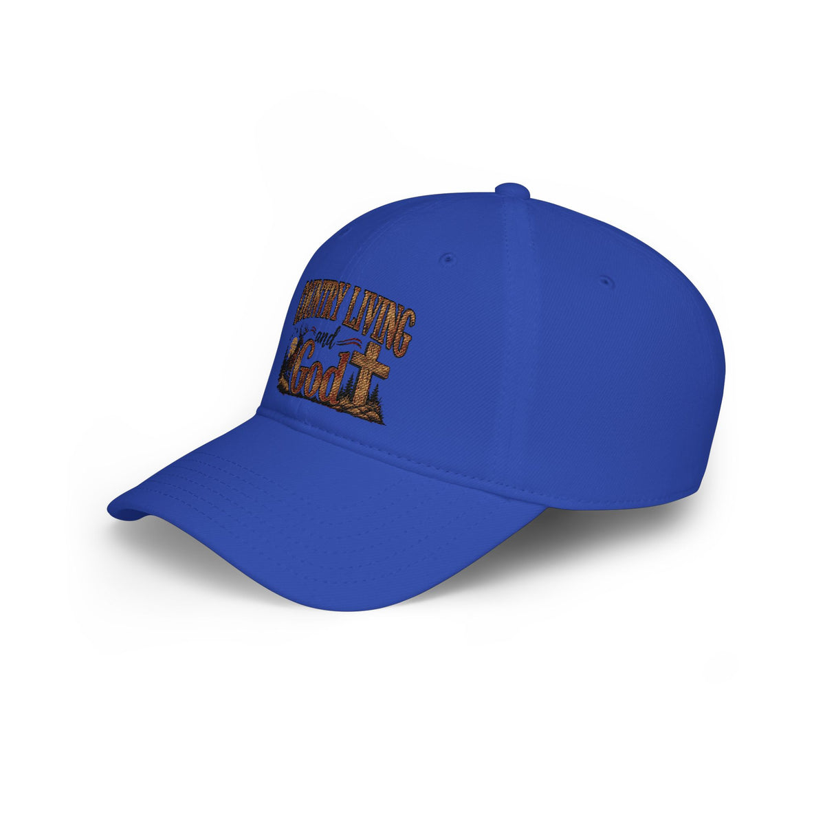 Country Living and God Low Profile Baseball Cap