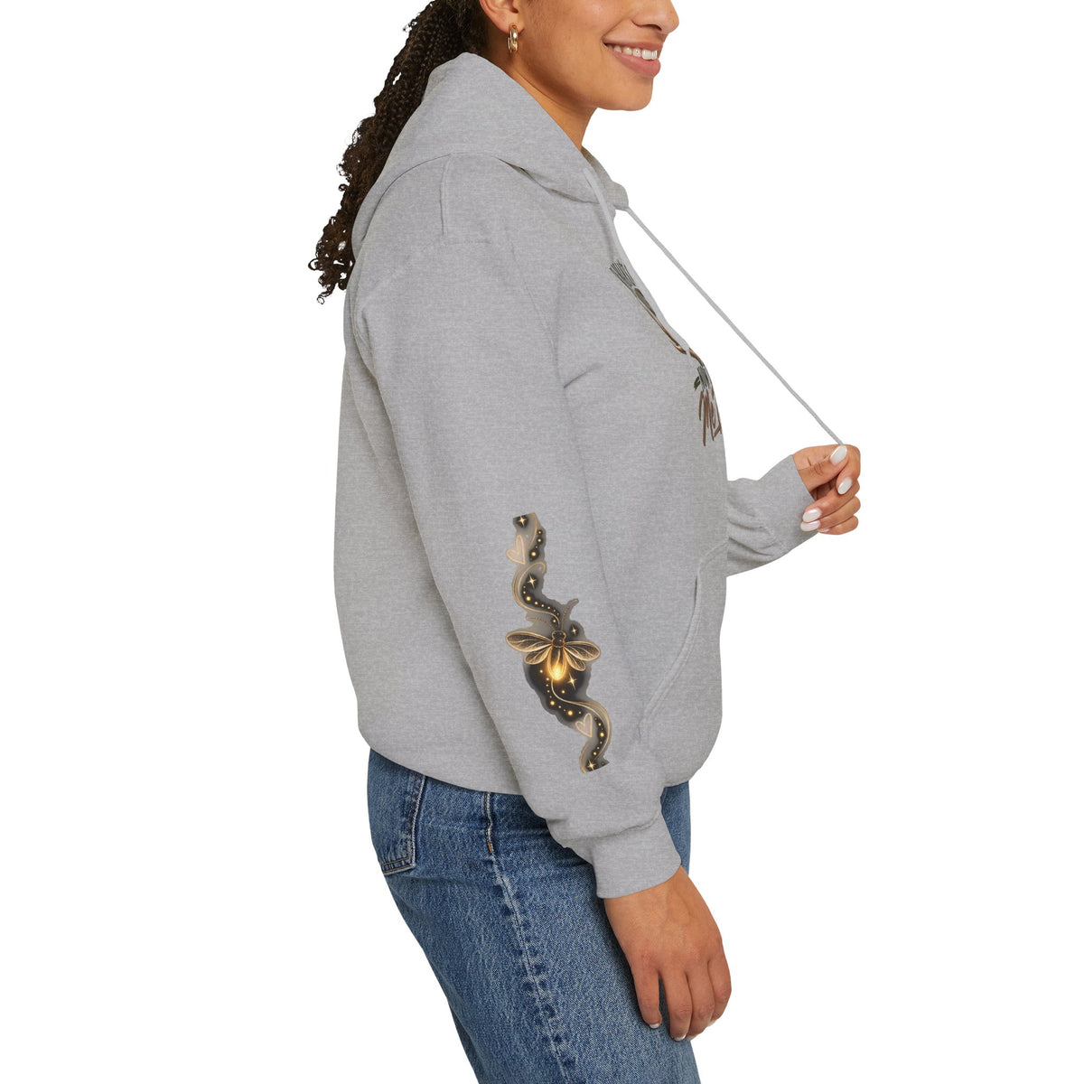 Hoodie — “My Man’s Gone Hunting Now It’s Me Time” Cozy Graphic Hoodie