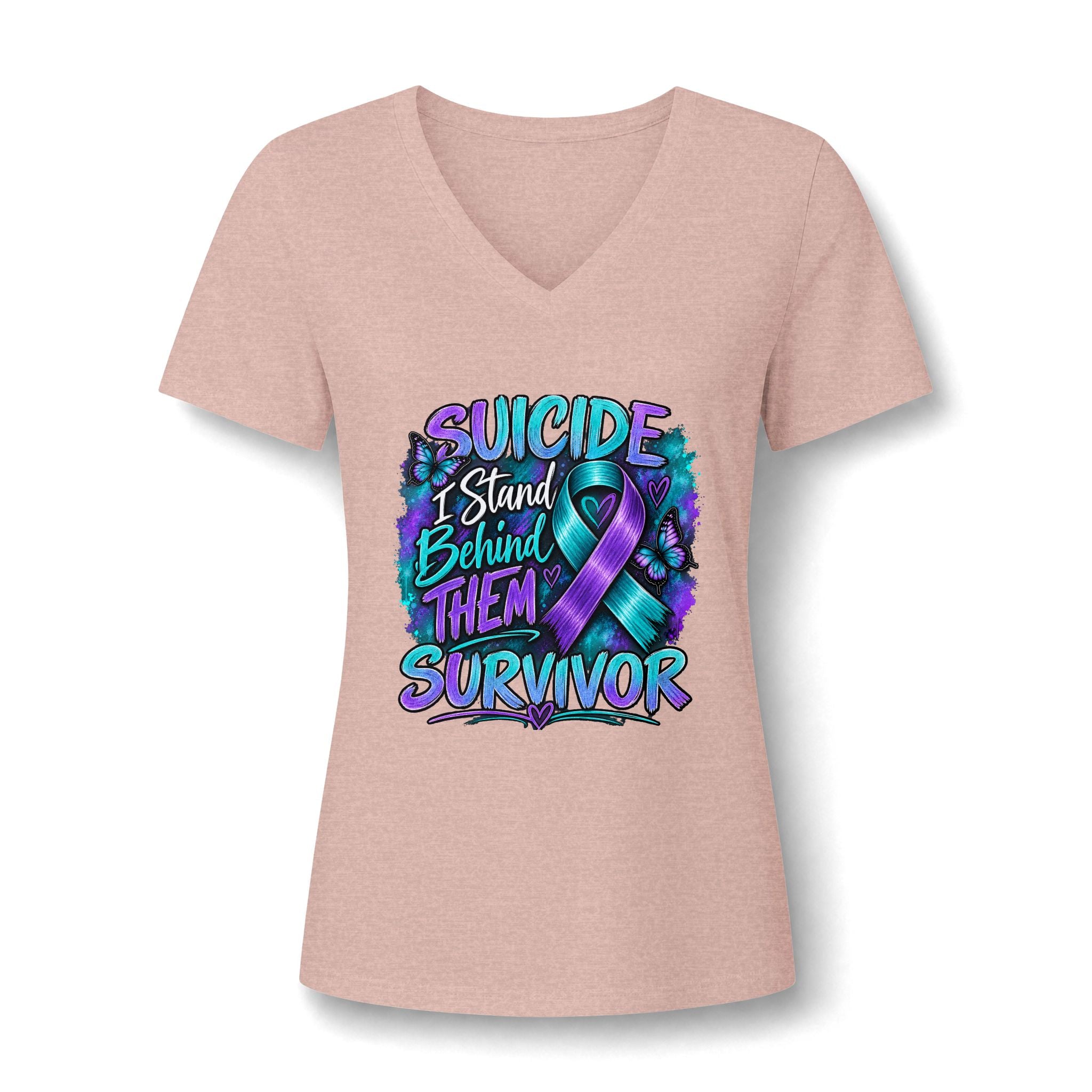 — "Suicide I Stand Behind Them" Awareness Shirt