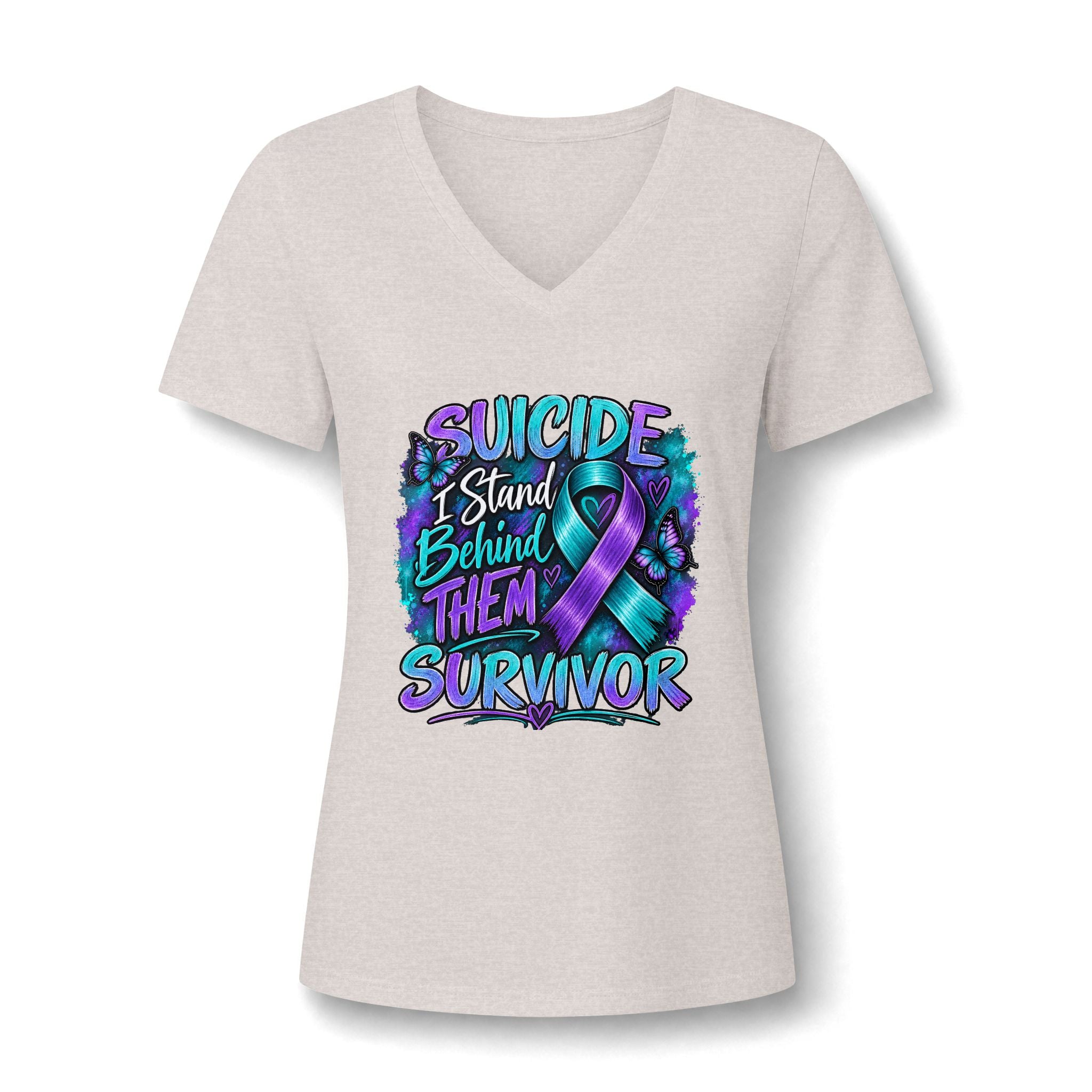 — "Suicide I Stand Behind Them" Awareness Shirt