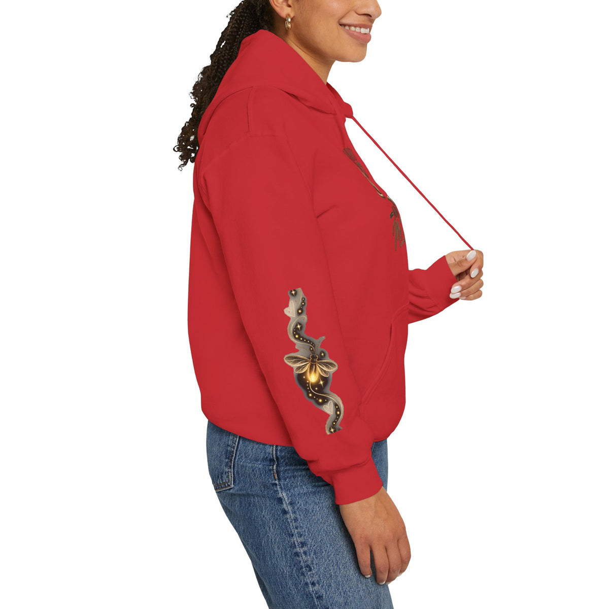 Hoodie — “My Man’s Gone Hunting Now It’s Me Time” Cozy Graphic Hoodie