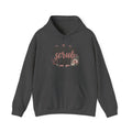 Scrub Life Hoodie — "I Live the Scrub Life" Floral Nurse Hooded Sweatshirt
