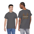 Deer Antlers 'A Hard Day' Graphic Tee — Hunting Outdoors Shirt