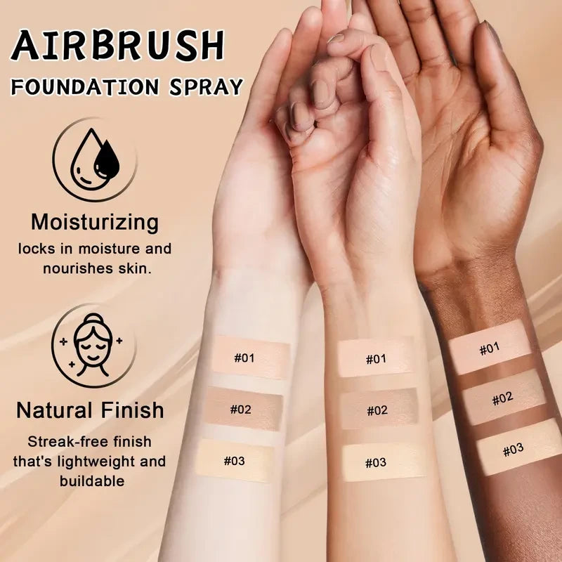 Airbrush Foundation Makeup Spray