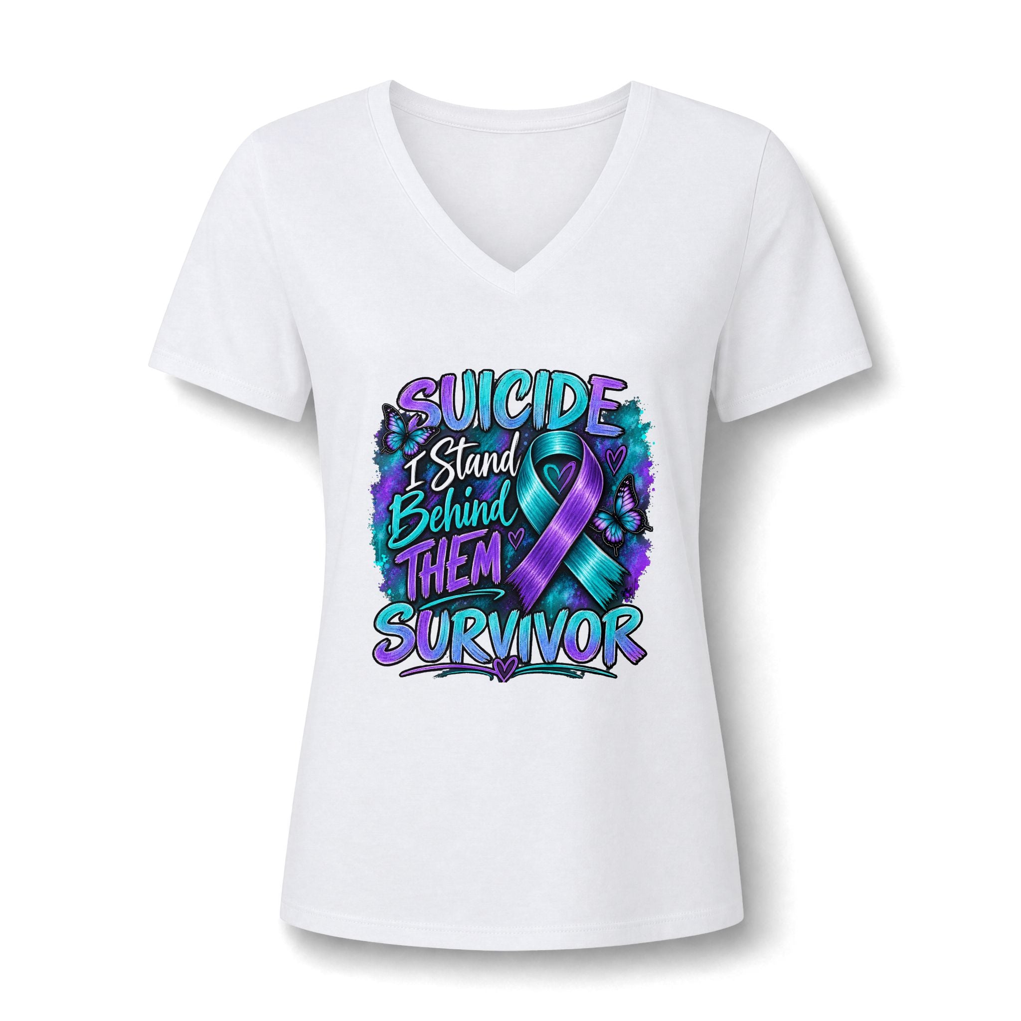 — "Suicide I Stand Behind Them" Awareness Shirt