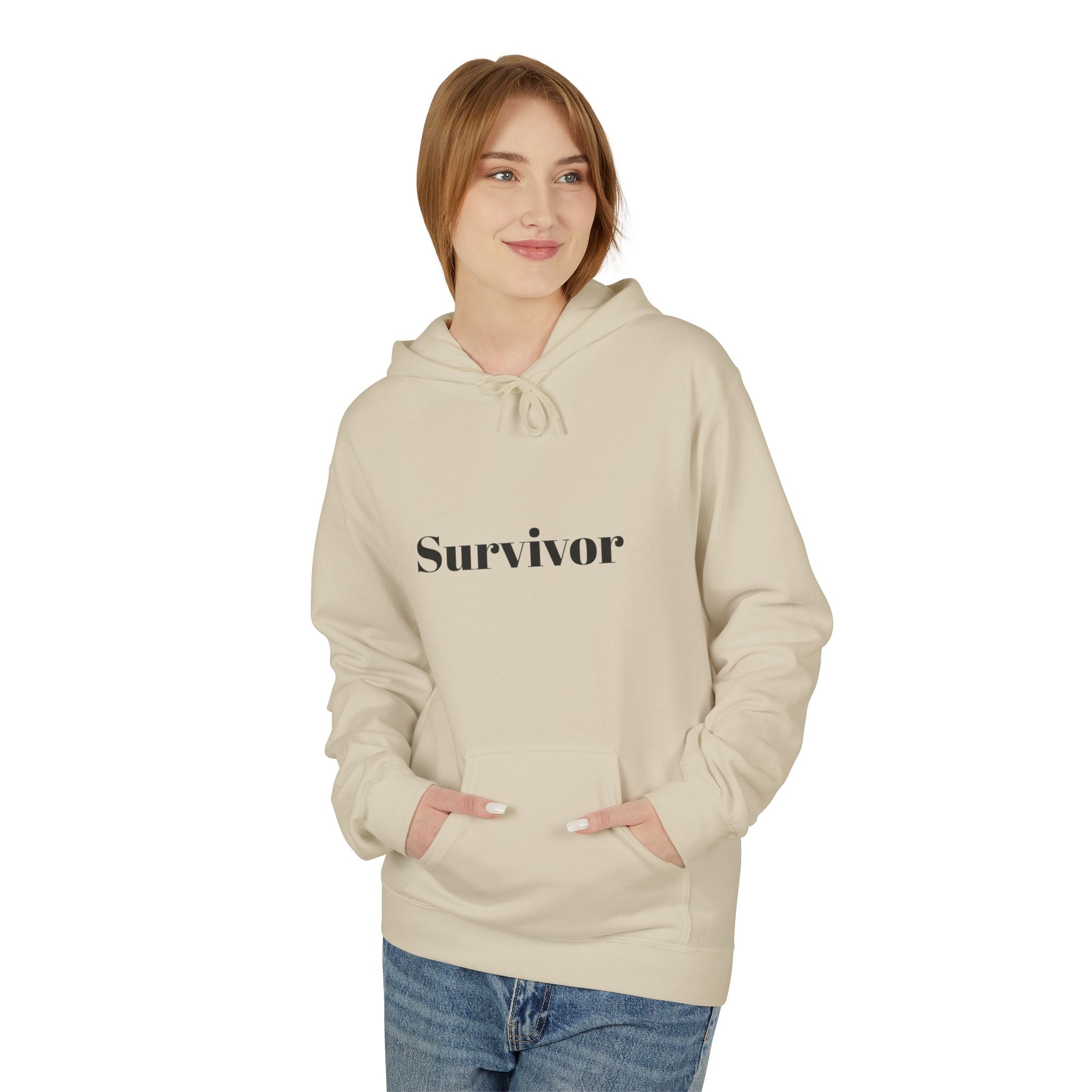 Survivor Awareness Hoodie — “I Stand Behind Them” Suicide Survivor Support Sweatshirt
