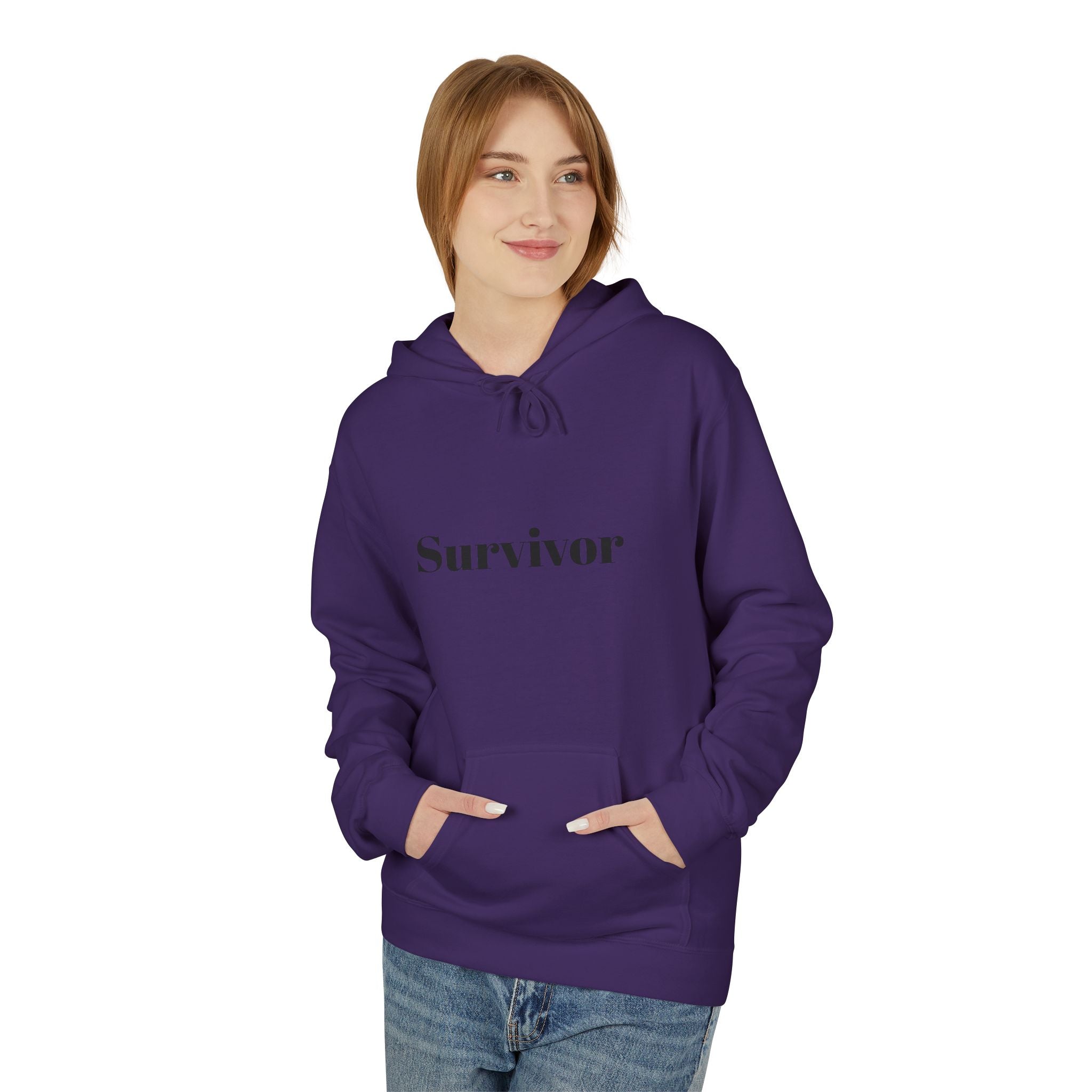 Survivor Awareness Hoodie — “I Stand Behind Them” Suicide Survivor Support Sweatshirt