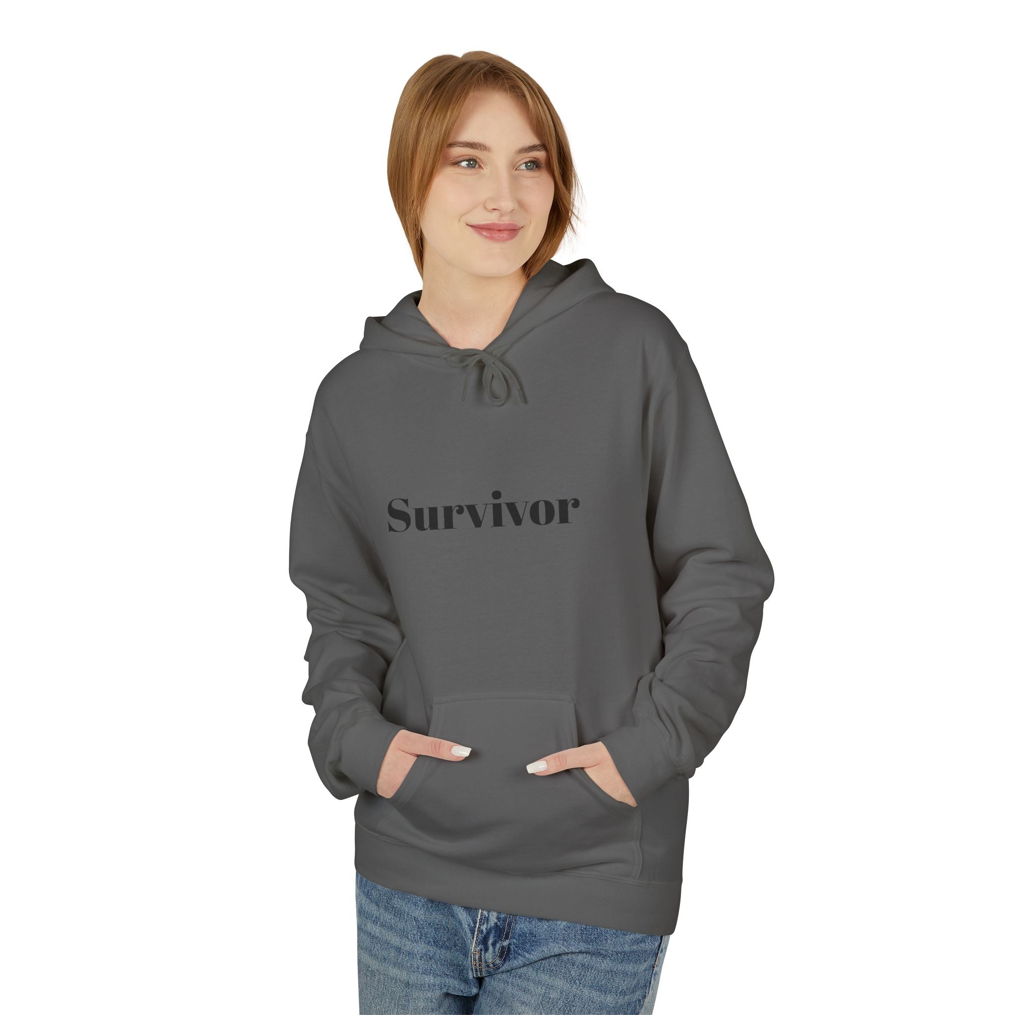 Survivor Awareness Hoodie — “I Stand Behind Them” Suicide Survivor Support Sweatshirt