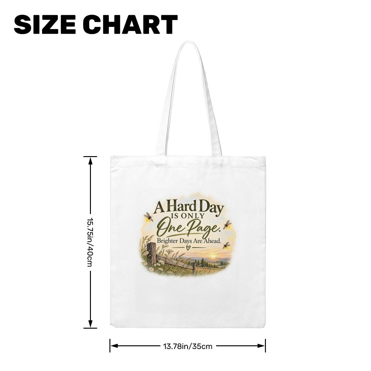 Little Reminders Canvas Tote Bag | Encouragement & Mental Health Gift