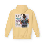 Survivor Awareness Hoodie — “I Stand Behind Them” Suicide Survivor Support Sweatshirt