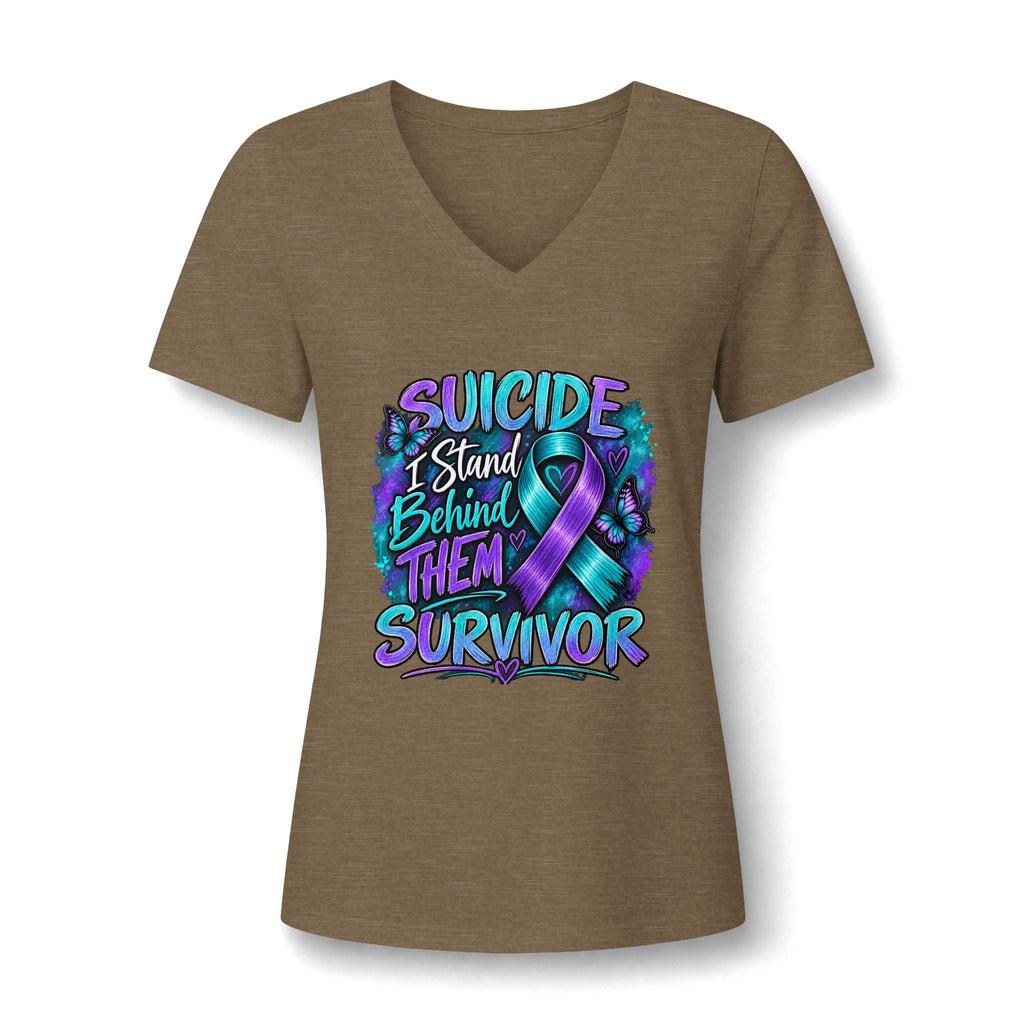 — "Suicide I Stand Behind Them" Awareness Shirt