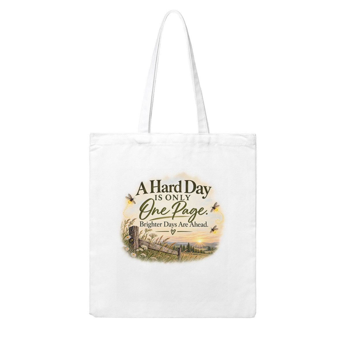 Little Reminders Canvas Tote Bag | Encouragement & Mental Health Gift